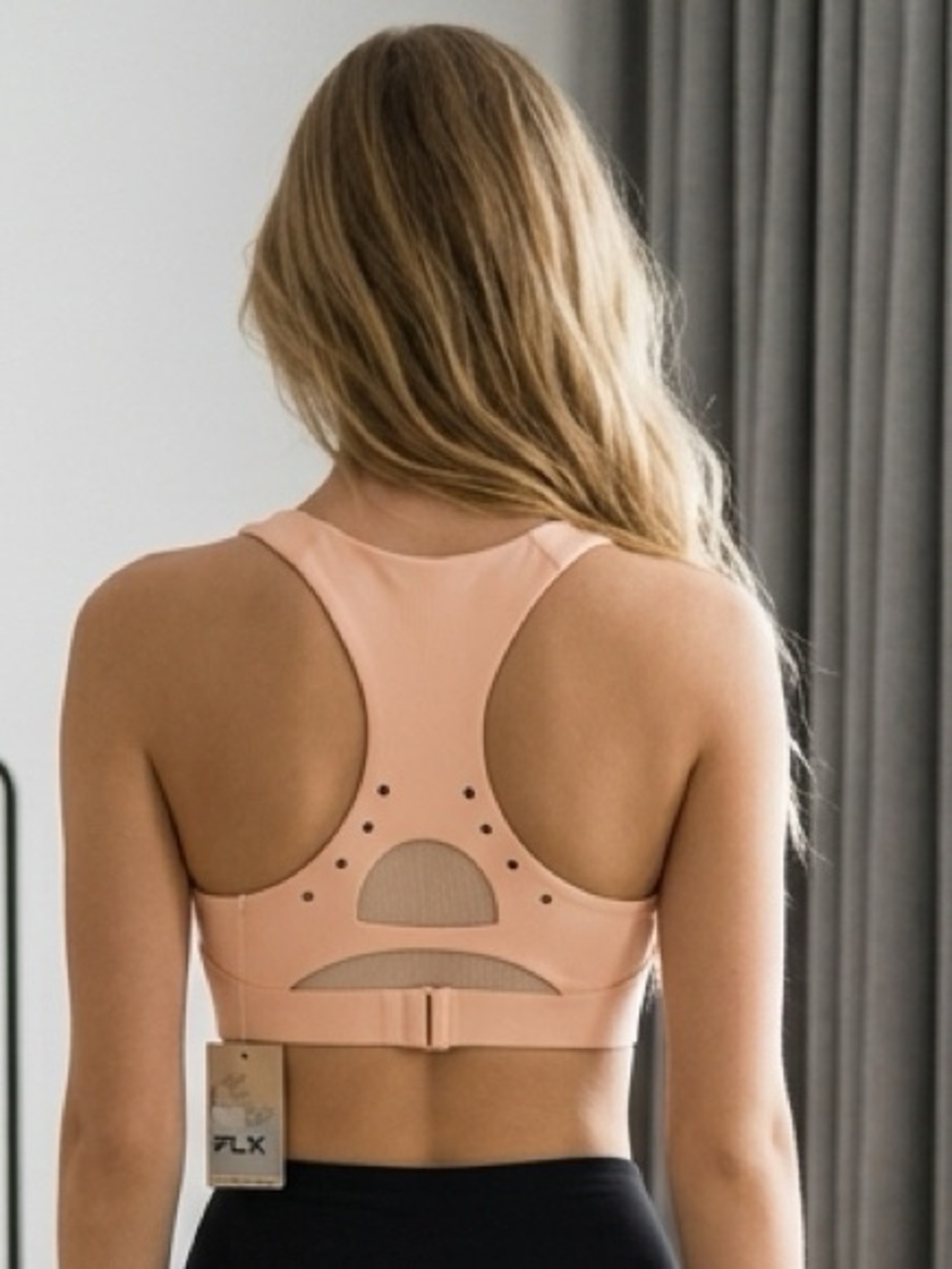 NWT  FLX Ascent Active/Outdoor sports bra.  Sz Large